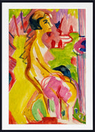 Two female nudes (1926) by Ernst Ludwig Kirchner