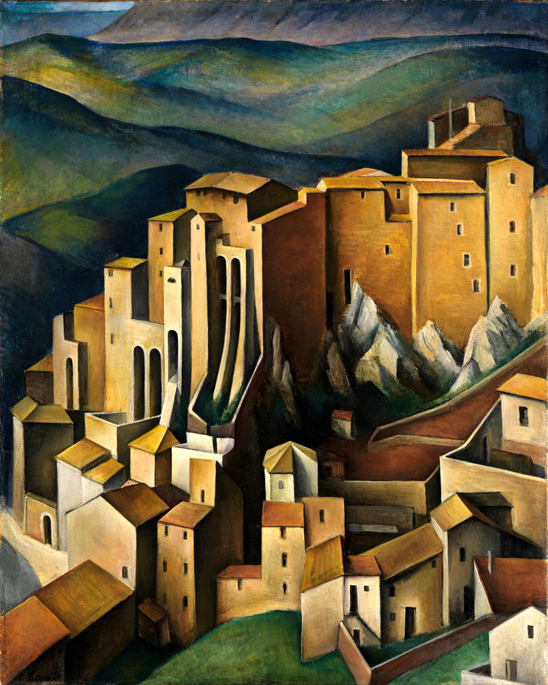 Olevano (1927) by Alexander Kanoldt β unframed