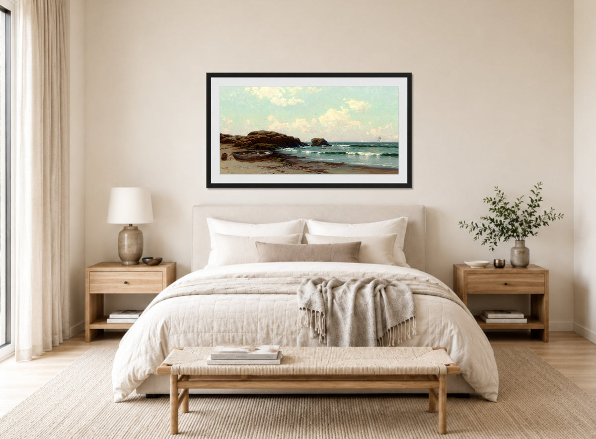 Alfred Thompson Bricher, Afternoon by the Ocean — bedroom