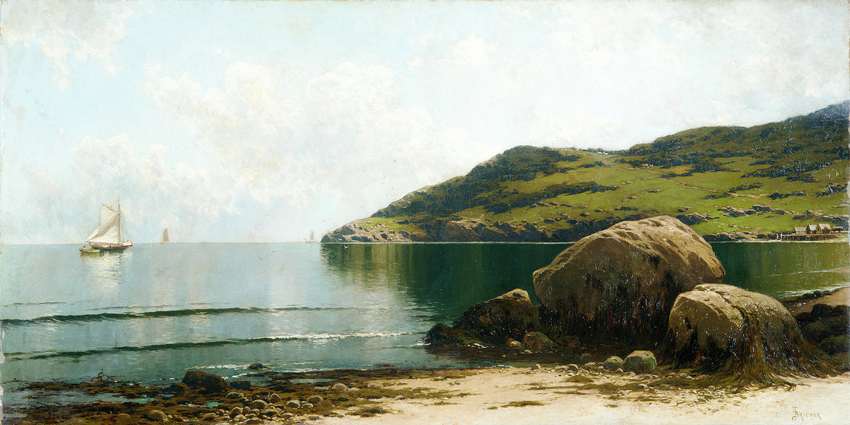 Alfred Thompson Bricher, Marine Landscape (circa 1895) — unframed