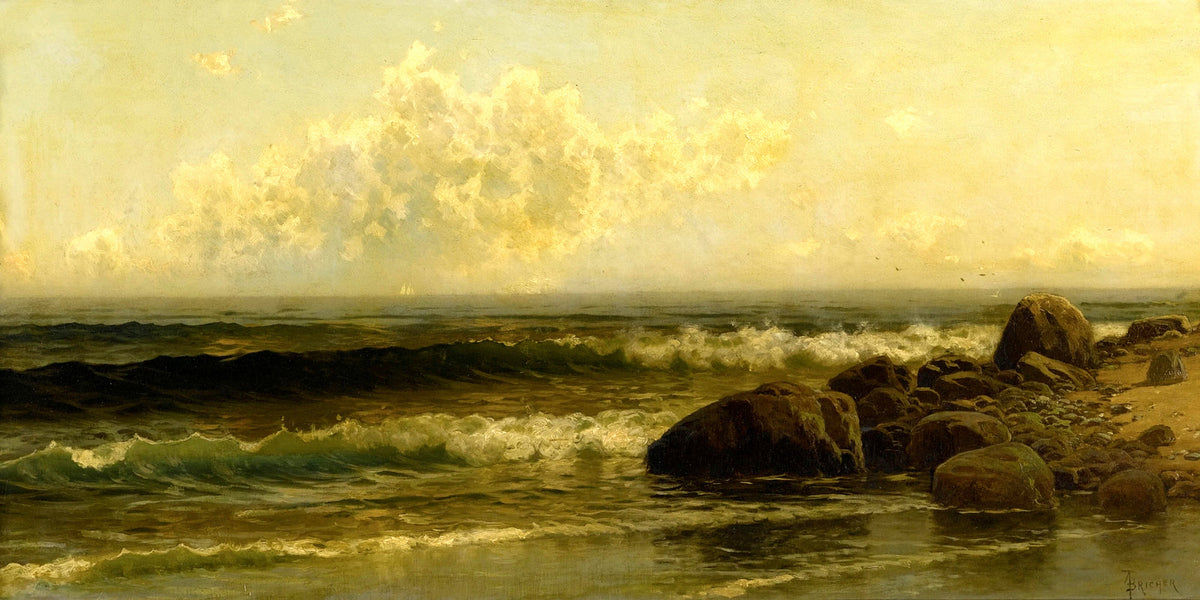Alfred Thompson Bricher, On the Coast (circa 1890) — unframed