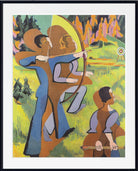 Archers (1935) by Ernst Ludwig Kirchner