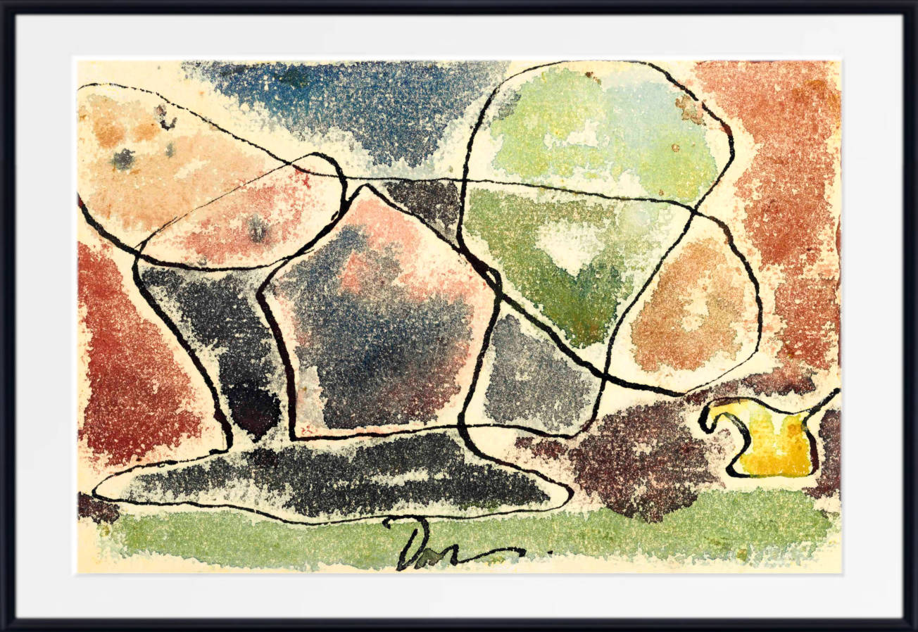 Arthur Dove Fine Art Print, End of the Pond