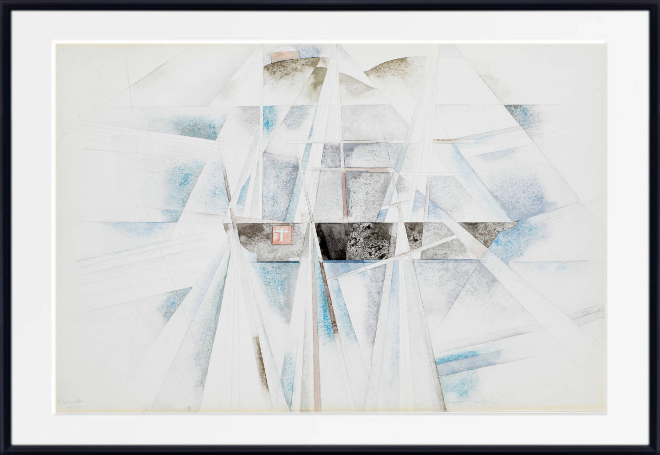 Charles Demuth Fine Art Print, Bermuda No2 Schooner