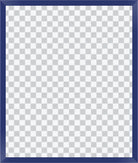 Blue Frames For Prints - Landscape, Square and Portrait Formats