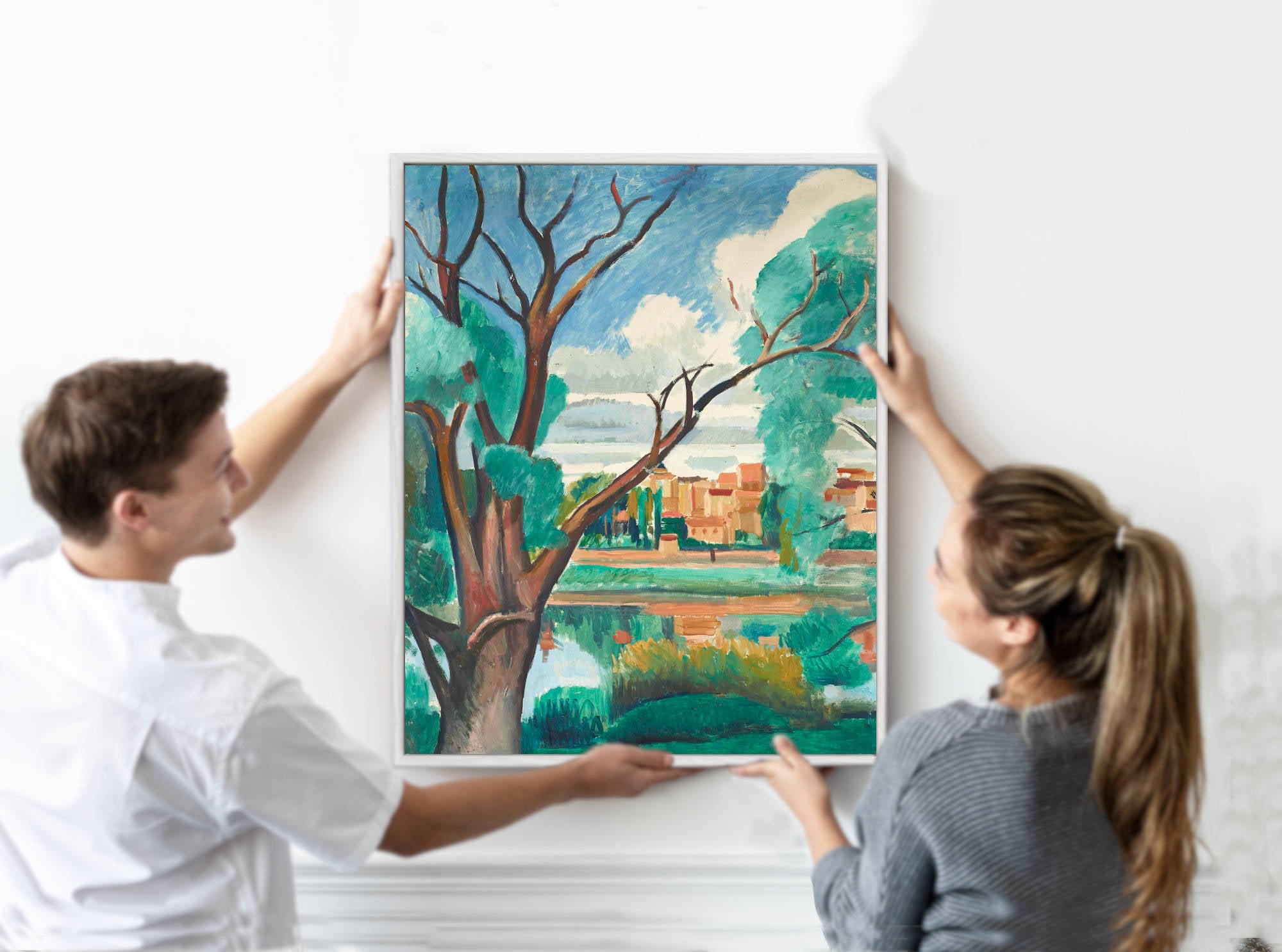 André Derain Print “Bords de Seine à Carrières-sur-Seine”