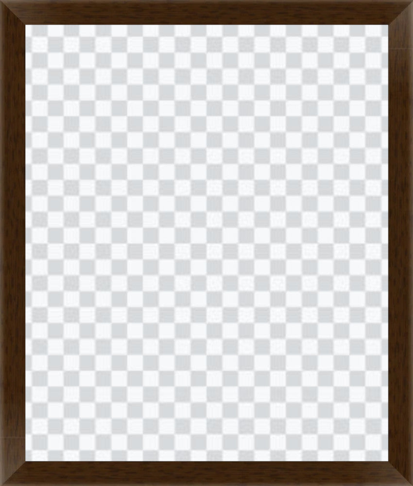 Brown Stained Wooden Frames For Prints - Landscape and Portrait Formats