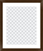 Brown Stained Wooden Frames For Prints - Landscape and Portrait Formats