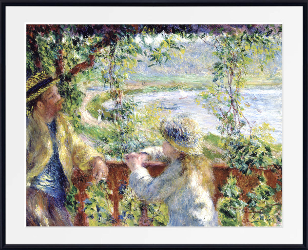 Renoir, Impressionist Fine Art Print, By the Water