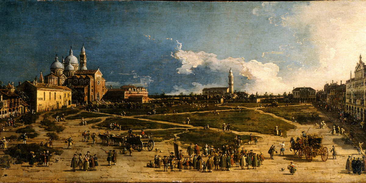 Canaletto Print, Prà della Valle in Padua — unframed