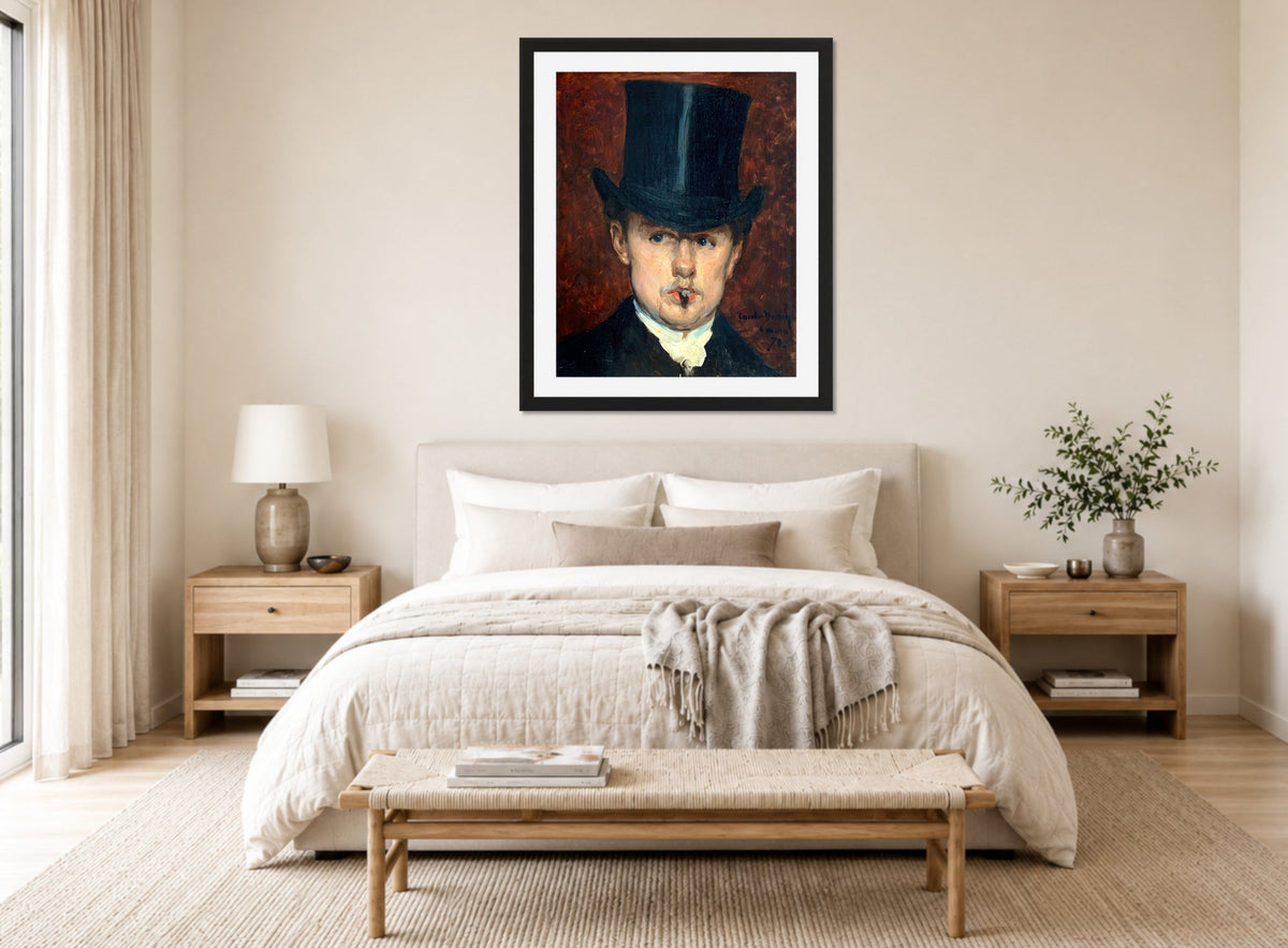 Carolus-Duran Print, Gustave Tempelaere (1871) — bedroom