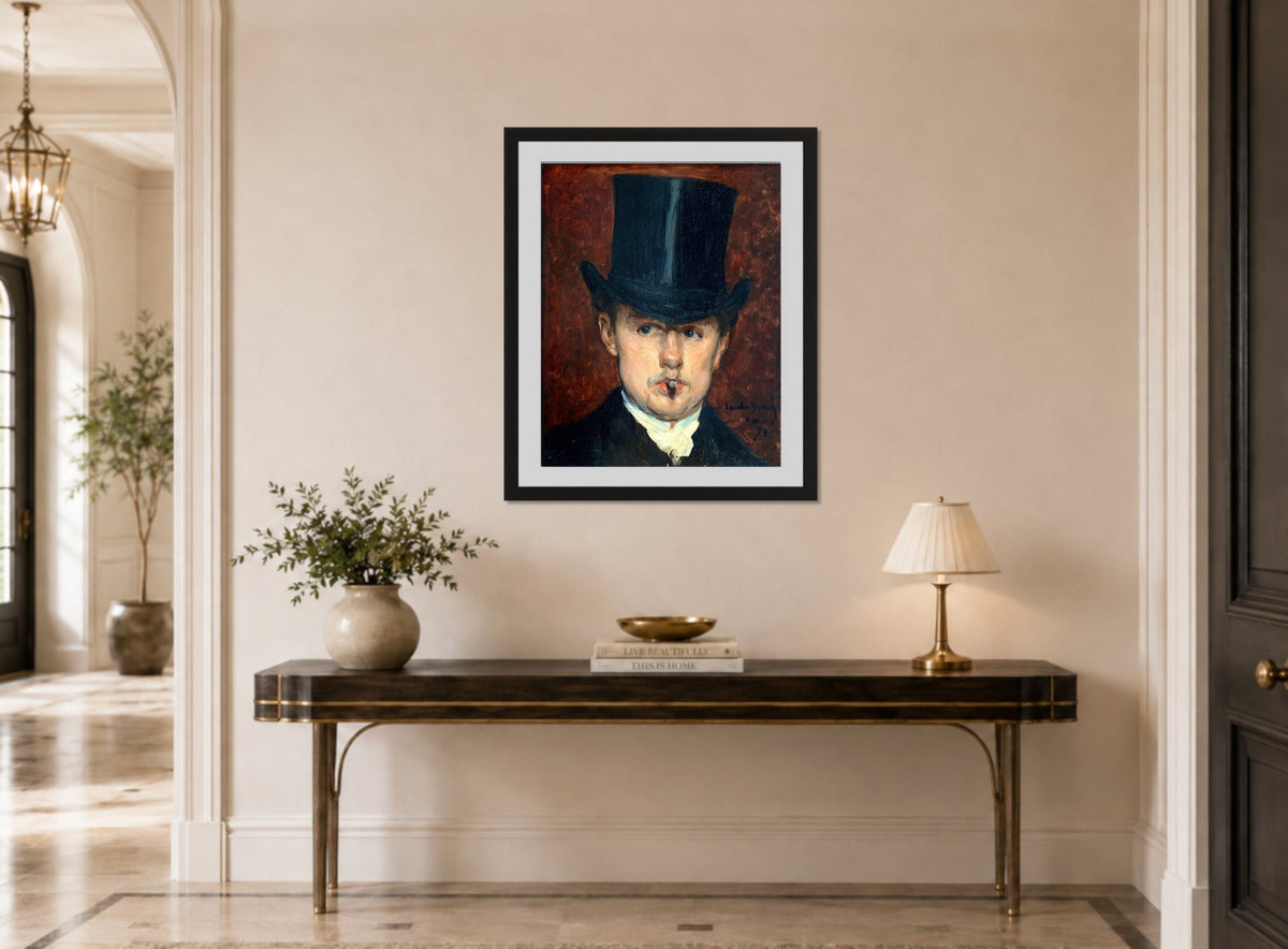Carolus-Duran Print, Gustave Tempelaere (1871) — hallway