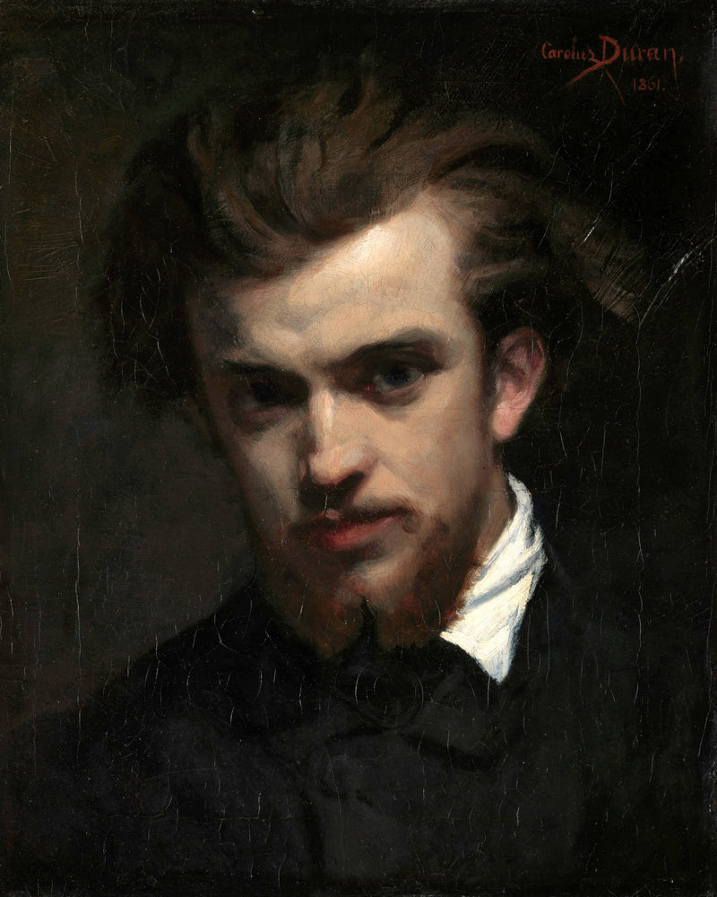 Carolus-Duran Print, Henri Fantin-Latour (1861) — unframed