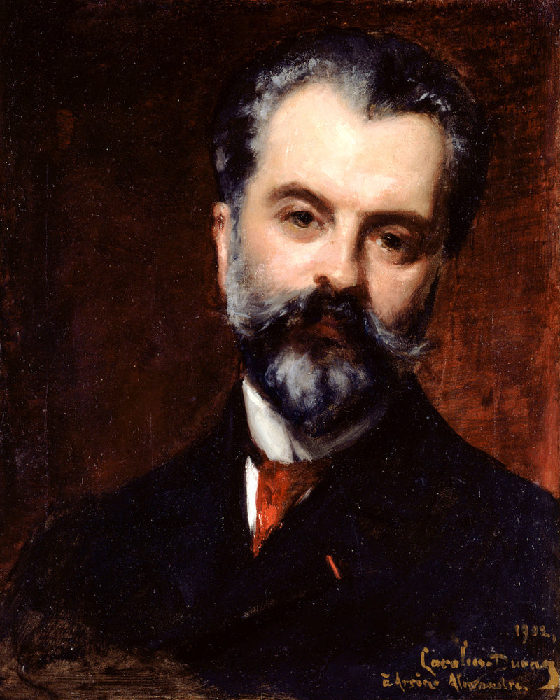 Carolus-Duran Print, Portrait of Arsène Alexandre (1902) — unframed