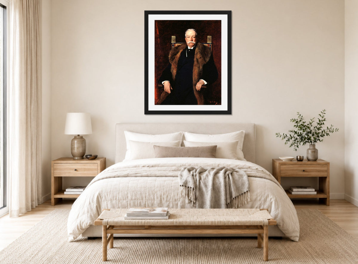Carolus-Duran Print, Portrait of Augustus Gurnee (1910) — bedroom