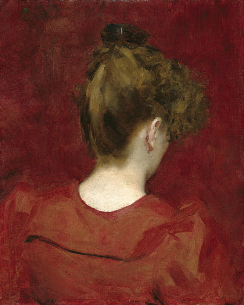Carolus-Duran Print, Study of Lilia (1887) — unframed