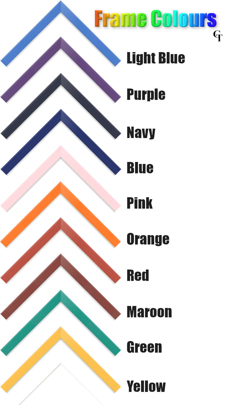 Colour Choice for Frames at GalleryThane