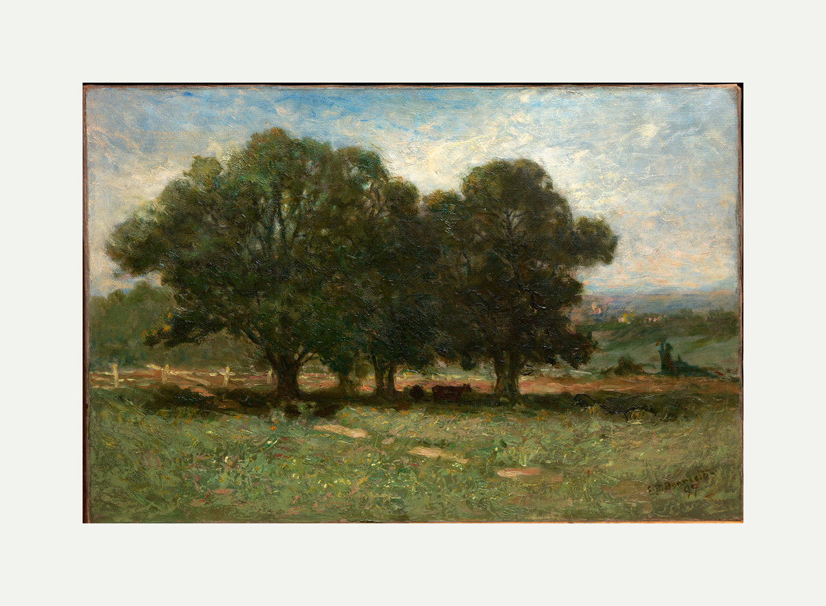 Edward Mitchell Bannister Print, Landscape (1899) β rolled canvas
