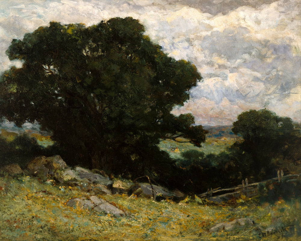 Edward Mitchell Bannister Print, Landscape — unframed