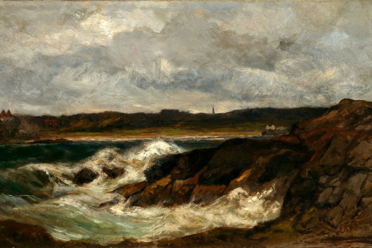 Edward Mitchell Bannister Print, Newport (1877–1882) — unframed