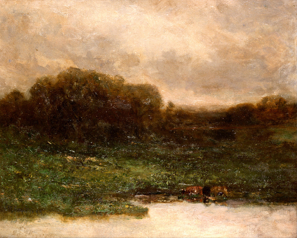 Edward Mitchell Bannister Print, Summer Twilight — unframed