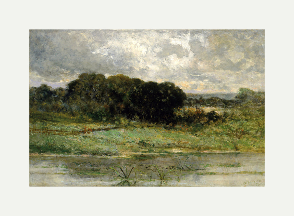 Edward Mitchell Bannister Print, Swale Land (1898) — rolled canvas