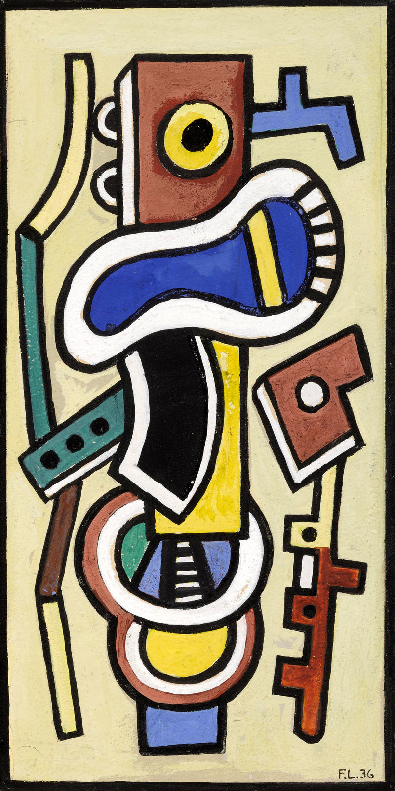 Fernand Léger, Abstraction — unframed