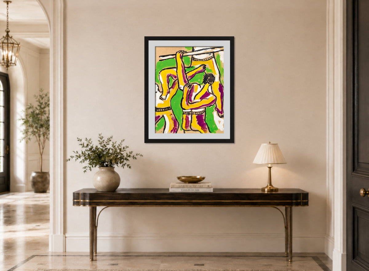 Fernand Léger, Acrobates — hallway