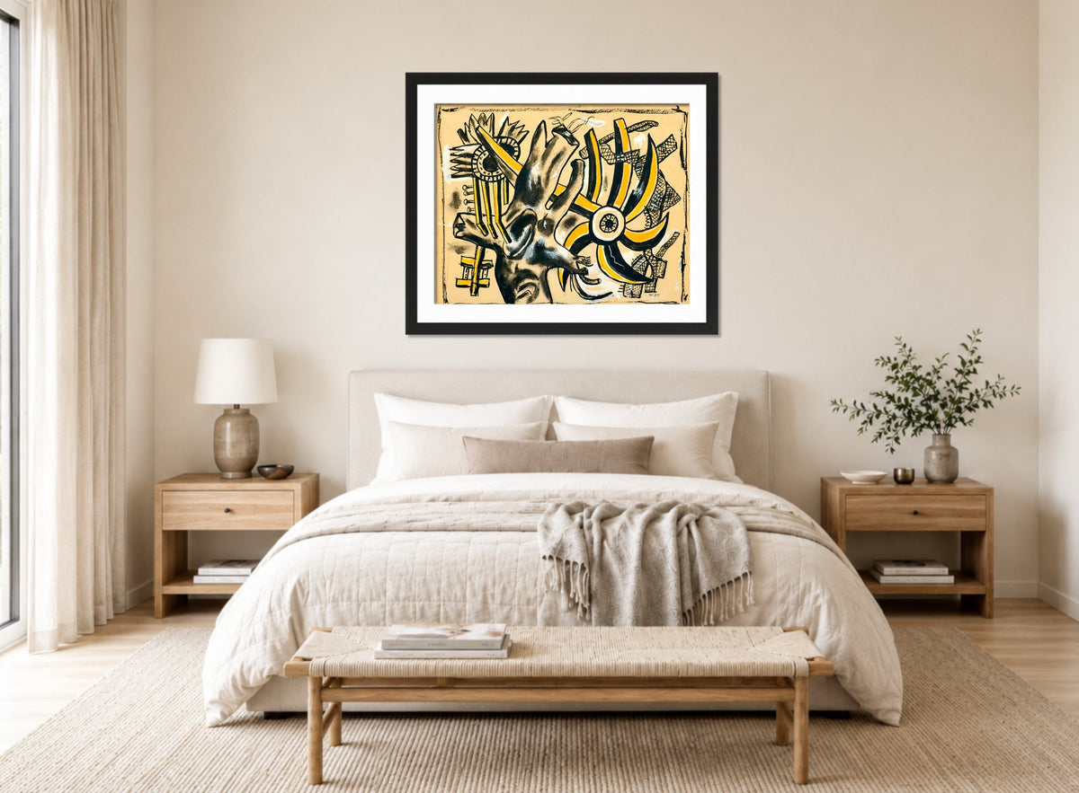 Fernand Léger, Arbre et fleur — bedroom