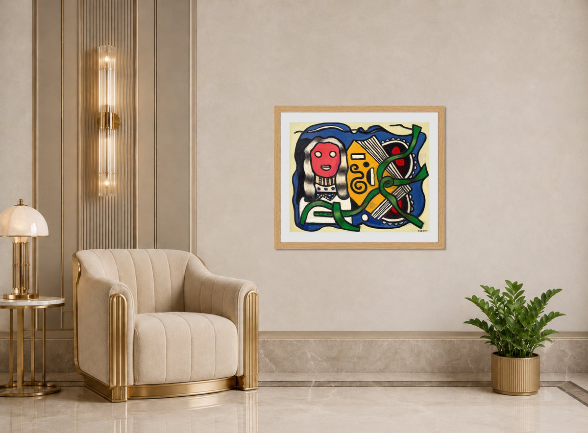 Fernand Léger, Composition à la poupée — art deco roomset
