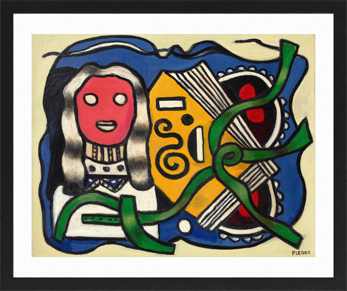 Fernand Léger, Composition à la poupée — black frame