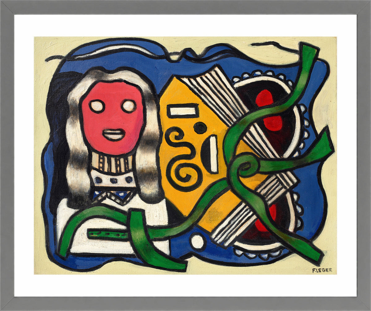 Fernand Léger, Composition à la poupée — light grey frame