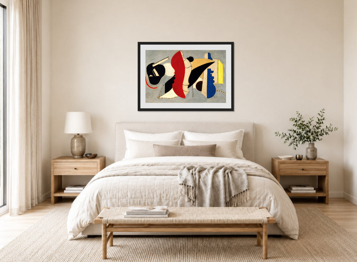 Fernand Léger, Coquillage rouge — bedroom