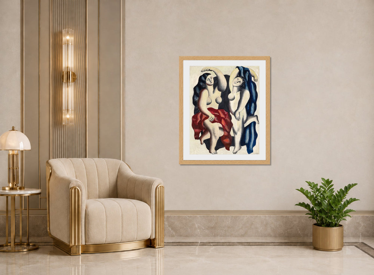 Fernand Léger, Deux danseuses — art deco roomset
