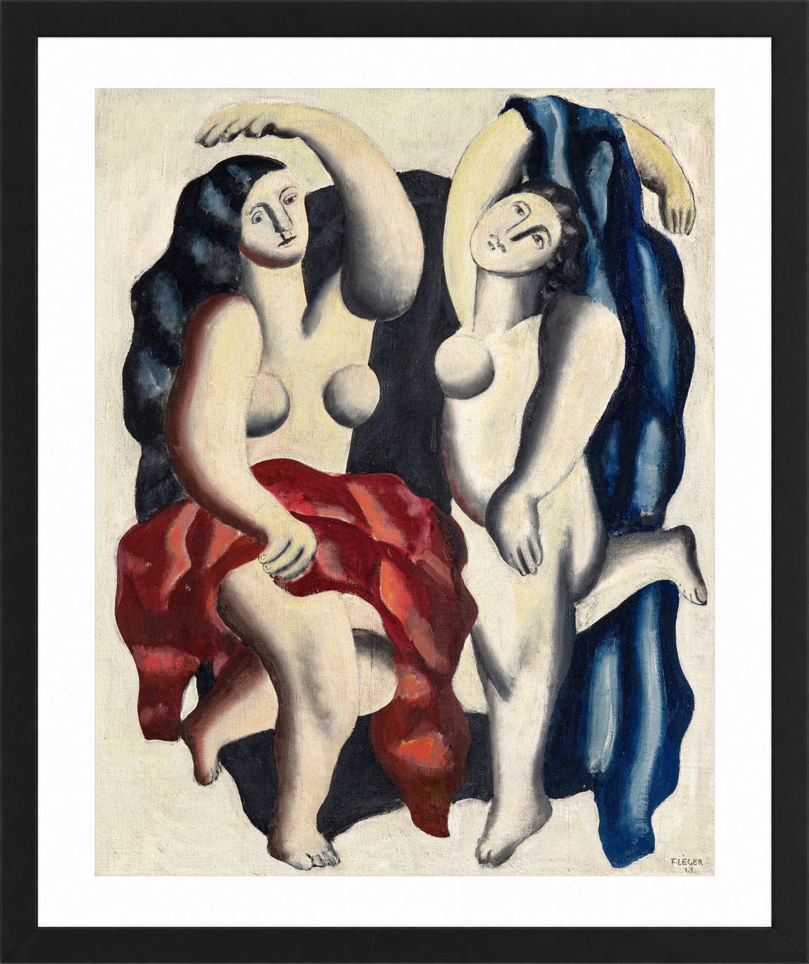 Fernand Léger, Deux danseuses — black frame