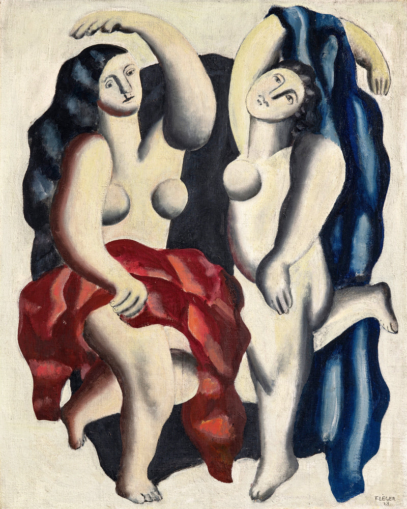 Fernand Léger, Deux danseuses — unframed
