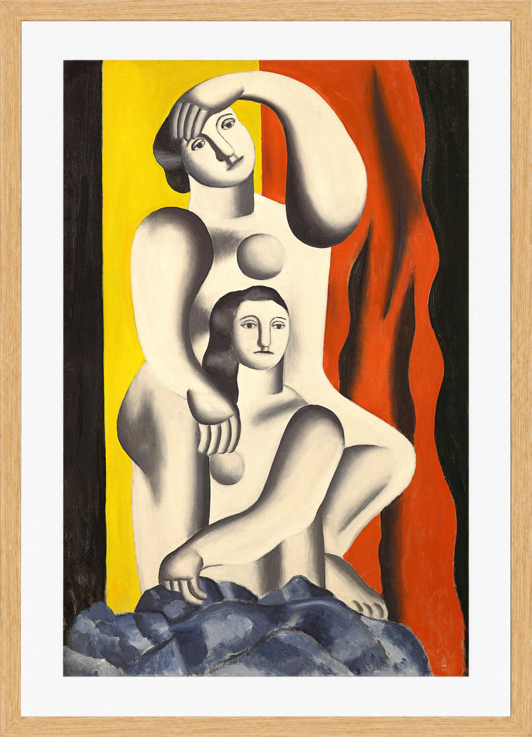 Fernand Léger, Deux femmes — oak frame