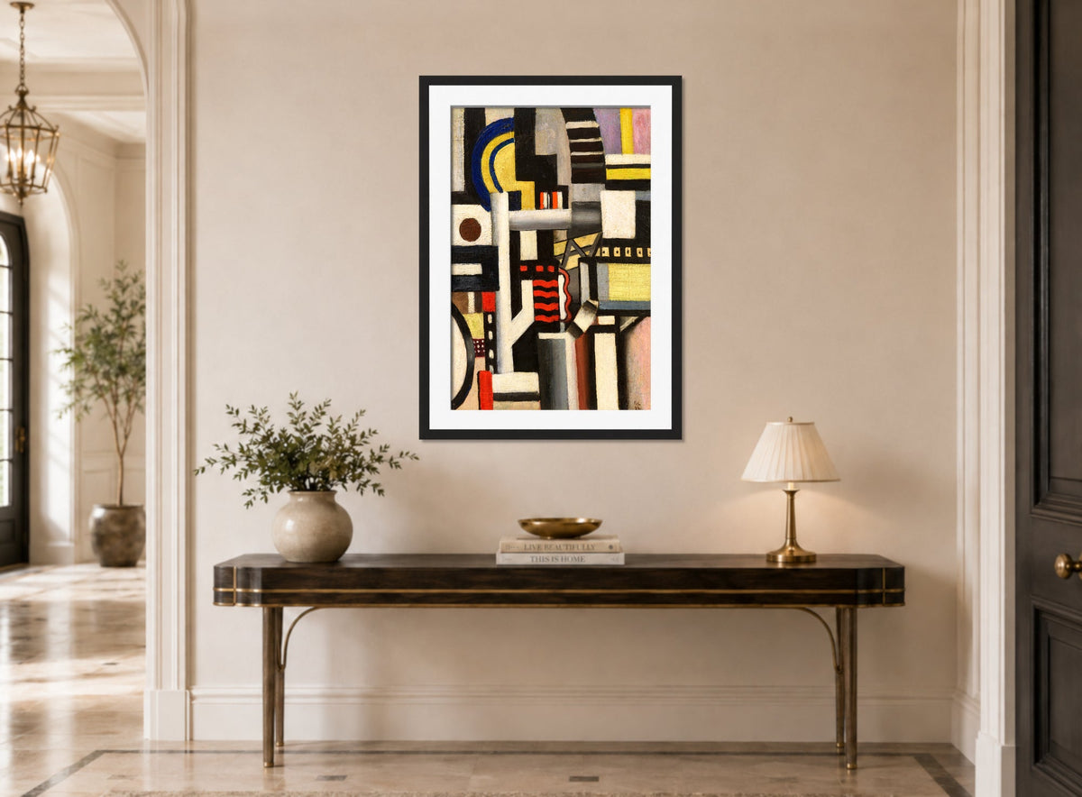 Fernand Léger, Eléments mécaniques — hallway