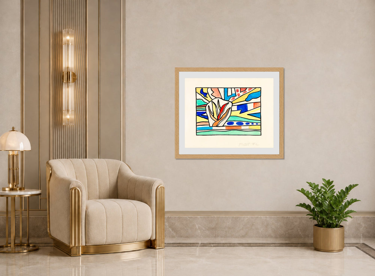 Fernand Léger, Gaz de France — art deco roomset