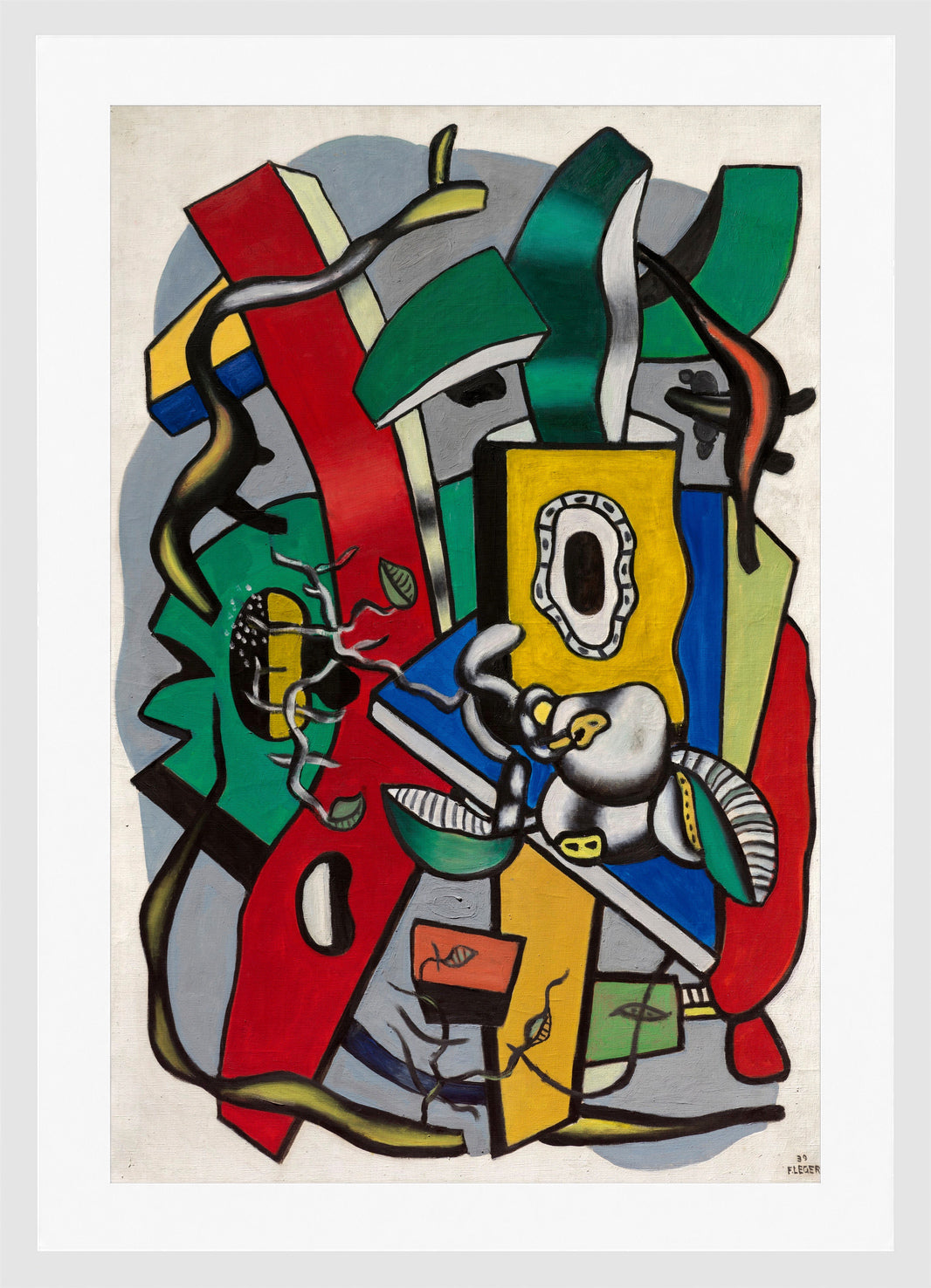Fernand Léger, Grande nature morte — white frame
