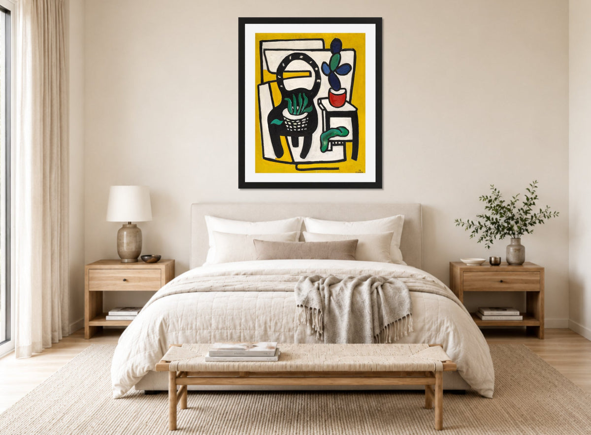 Fernand Léger, La Chaise noire — bedroom