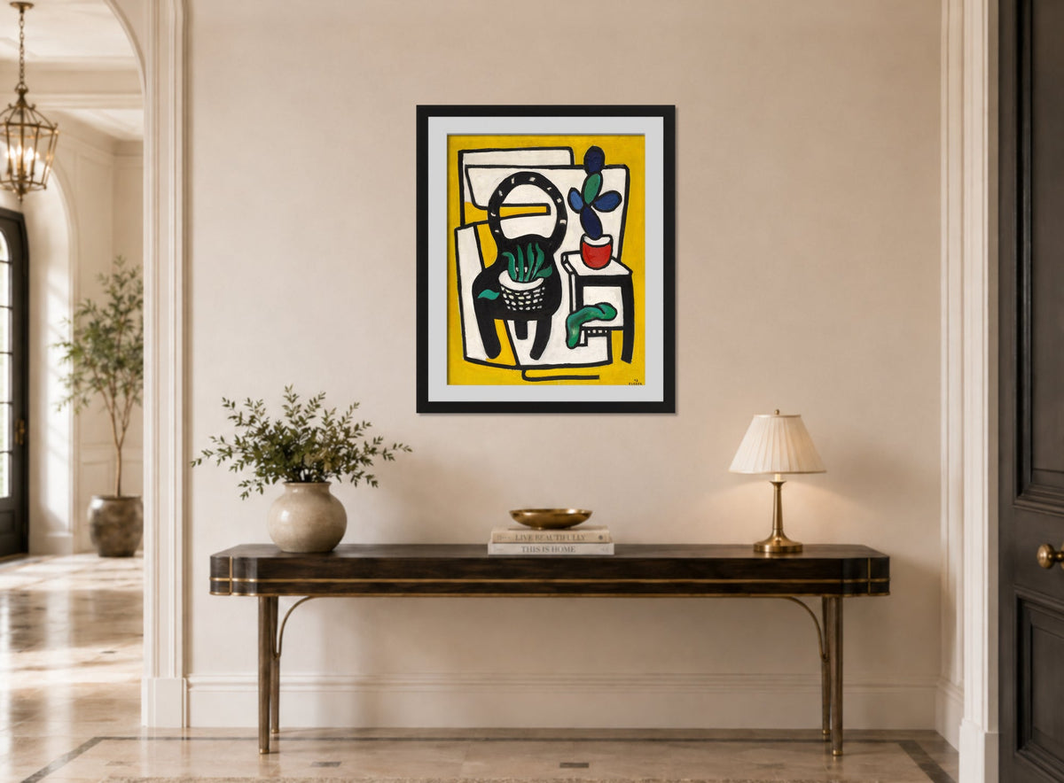 Fernand Léger, La Chaise noire — hallway