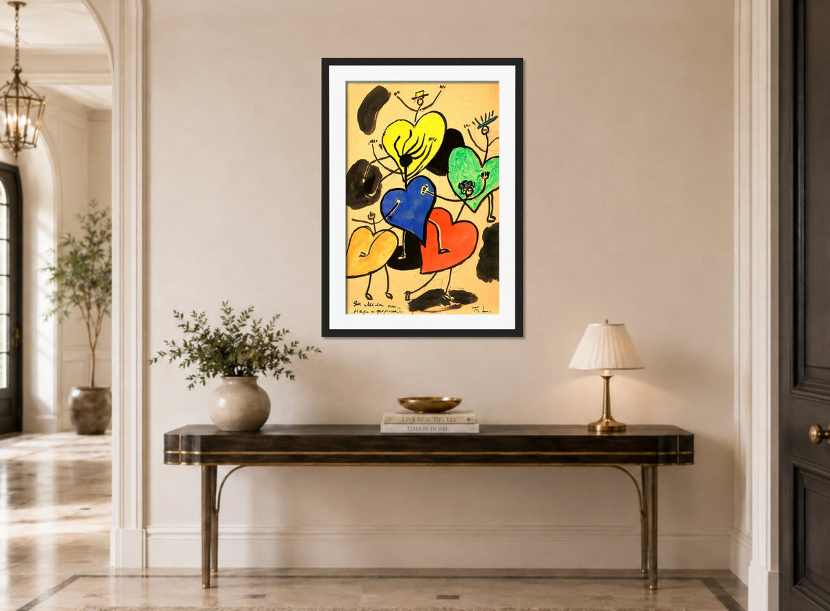 Fernand Léger, La Danse — hallway