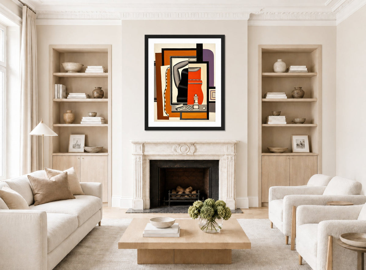 Fernand Léger, La femme à la toilette — living room roomset