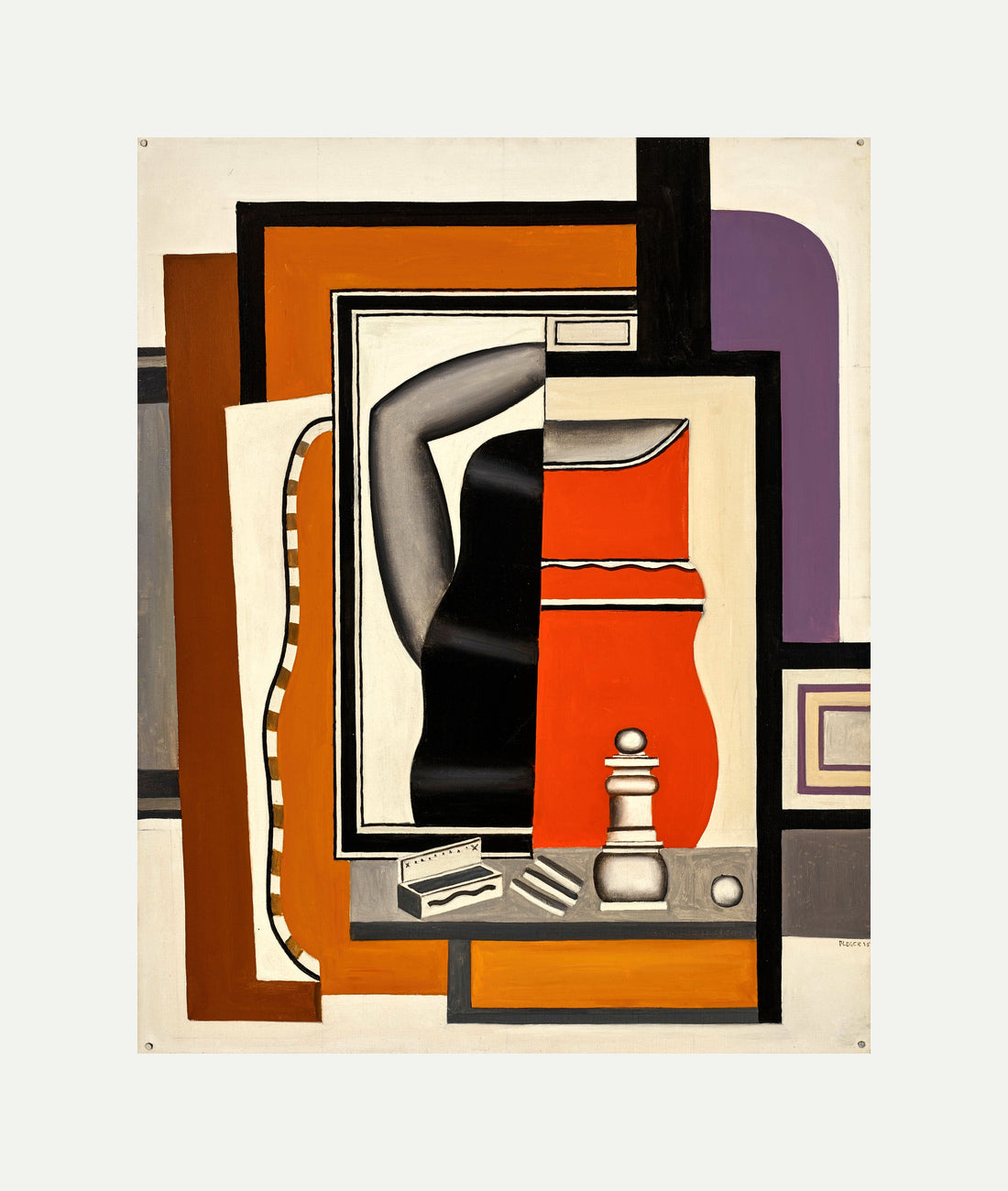 Fernand Léger, La femme à la toilette — rolled canvas