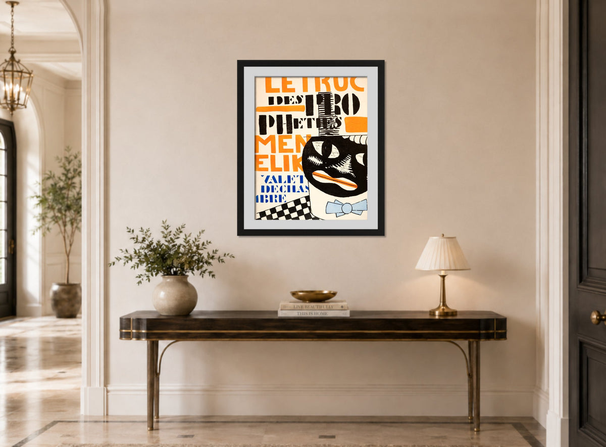 Fernand Léger, La Fin du monde — Typographic Illustration — hallway