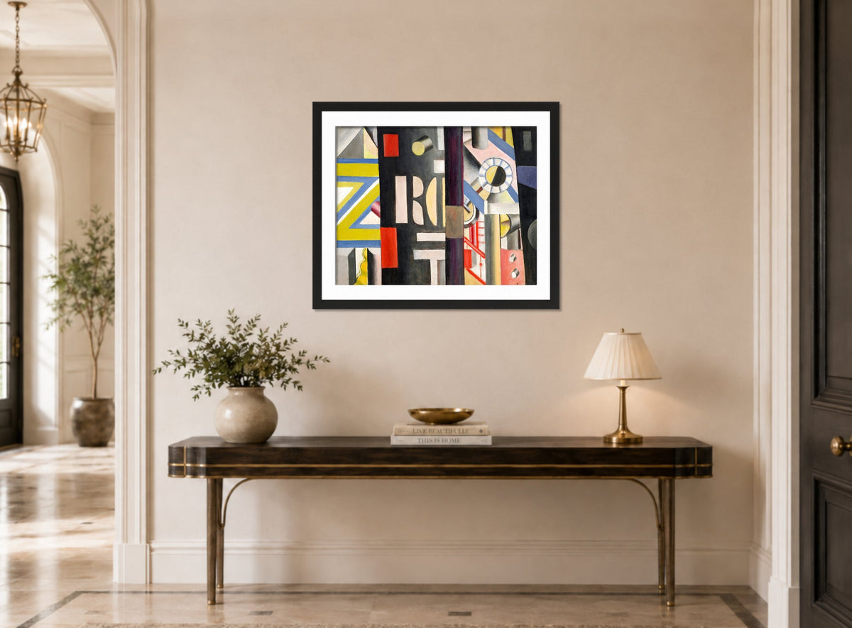 Fernand Léger, La Gare — hallway
