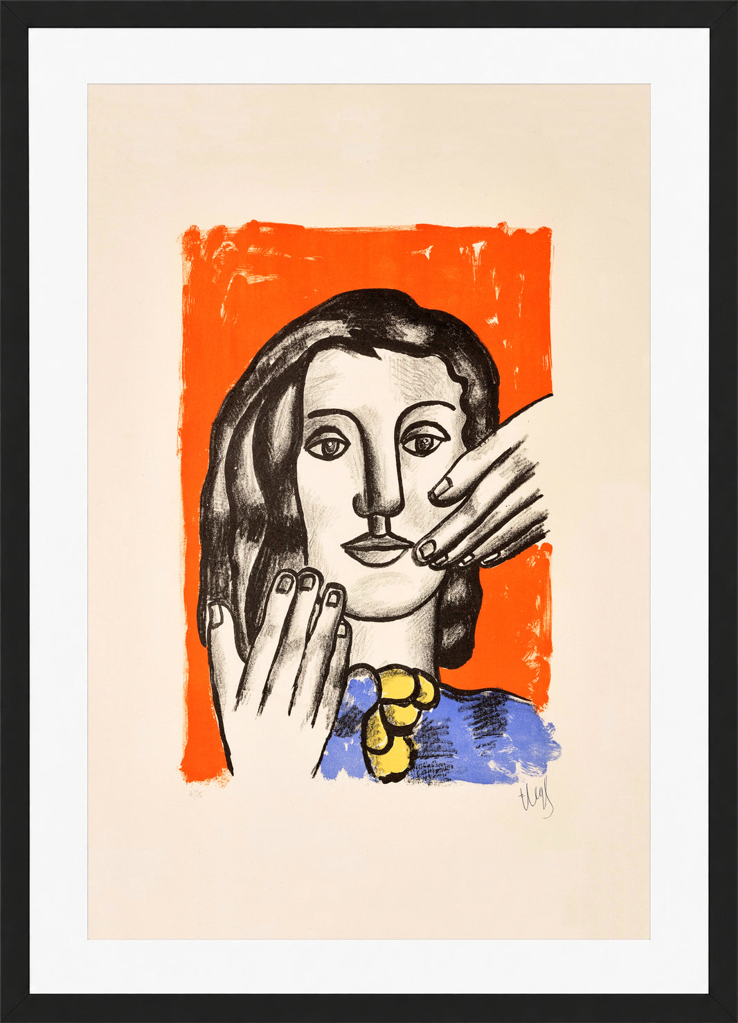Fernand Léger, La Grande Margot — black frame