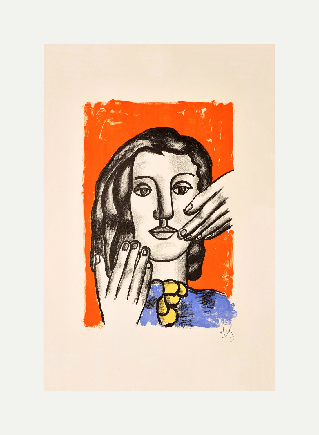 Fernand Léger, La Grande Margot — rolled canvas
