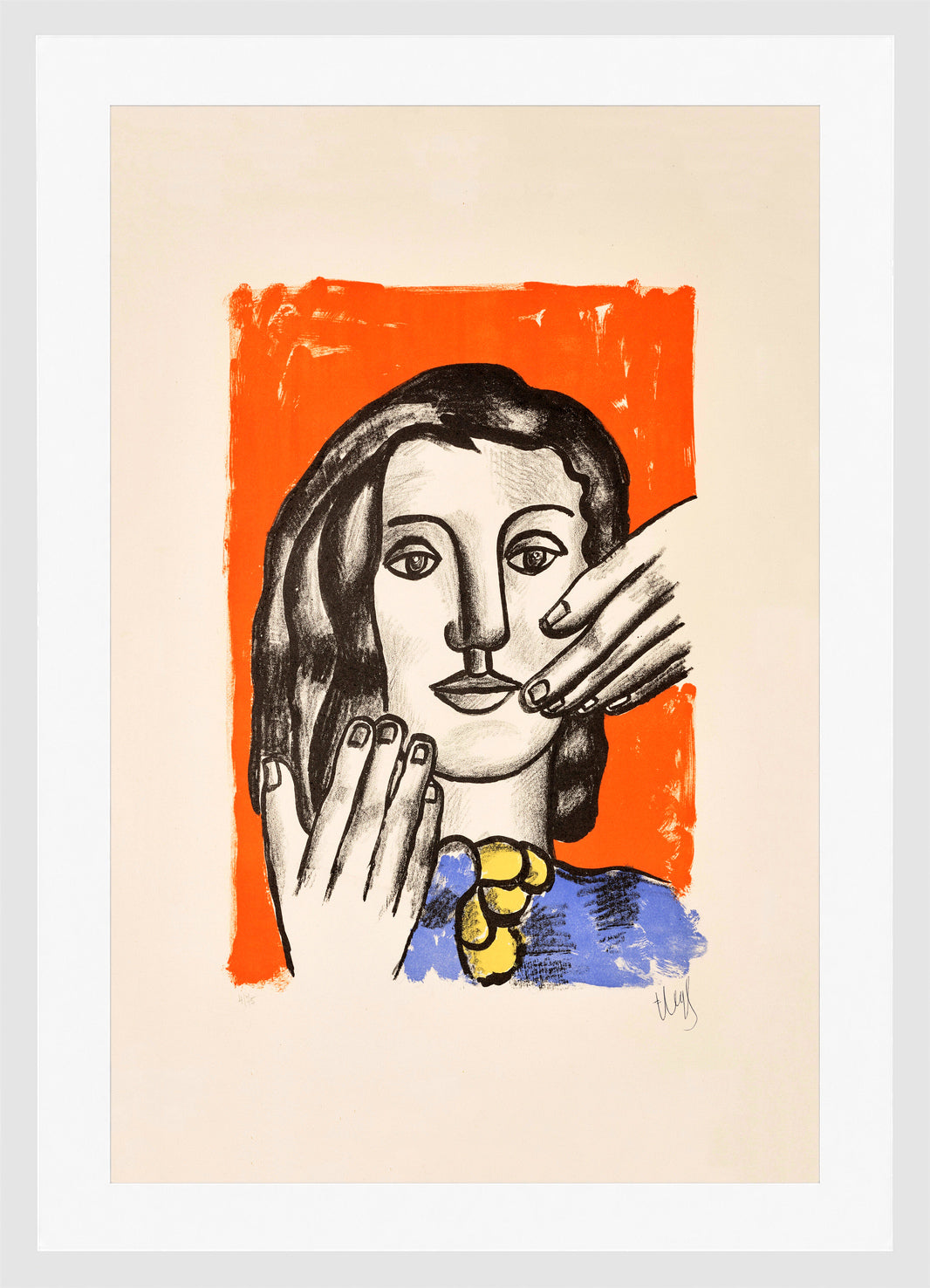 Fernand Léger, La Grande Margot — white frame
